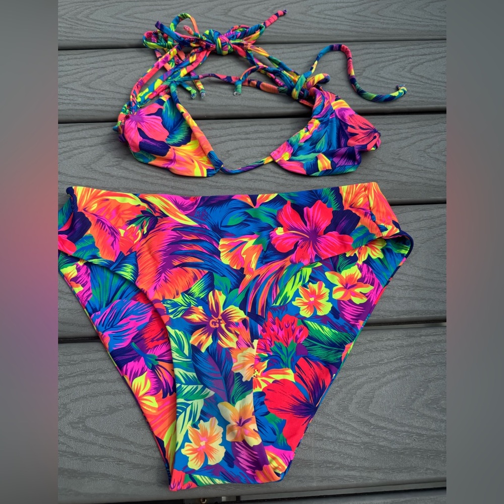 Aloha vibrant bikini set